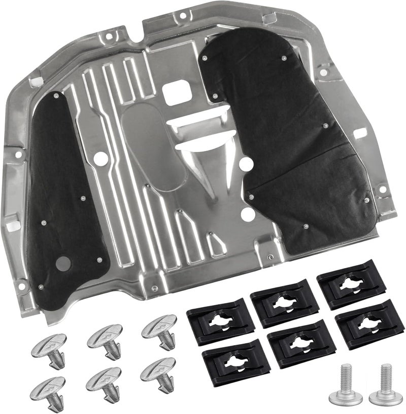 Arfepa for Honda Civic 2016 2017 2018 2019 2020 2021 Engine Splash Guard Under Car Shield Cover Board MPN 74110-TBA-A00 90674-TY2-A01 - Image 1